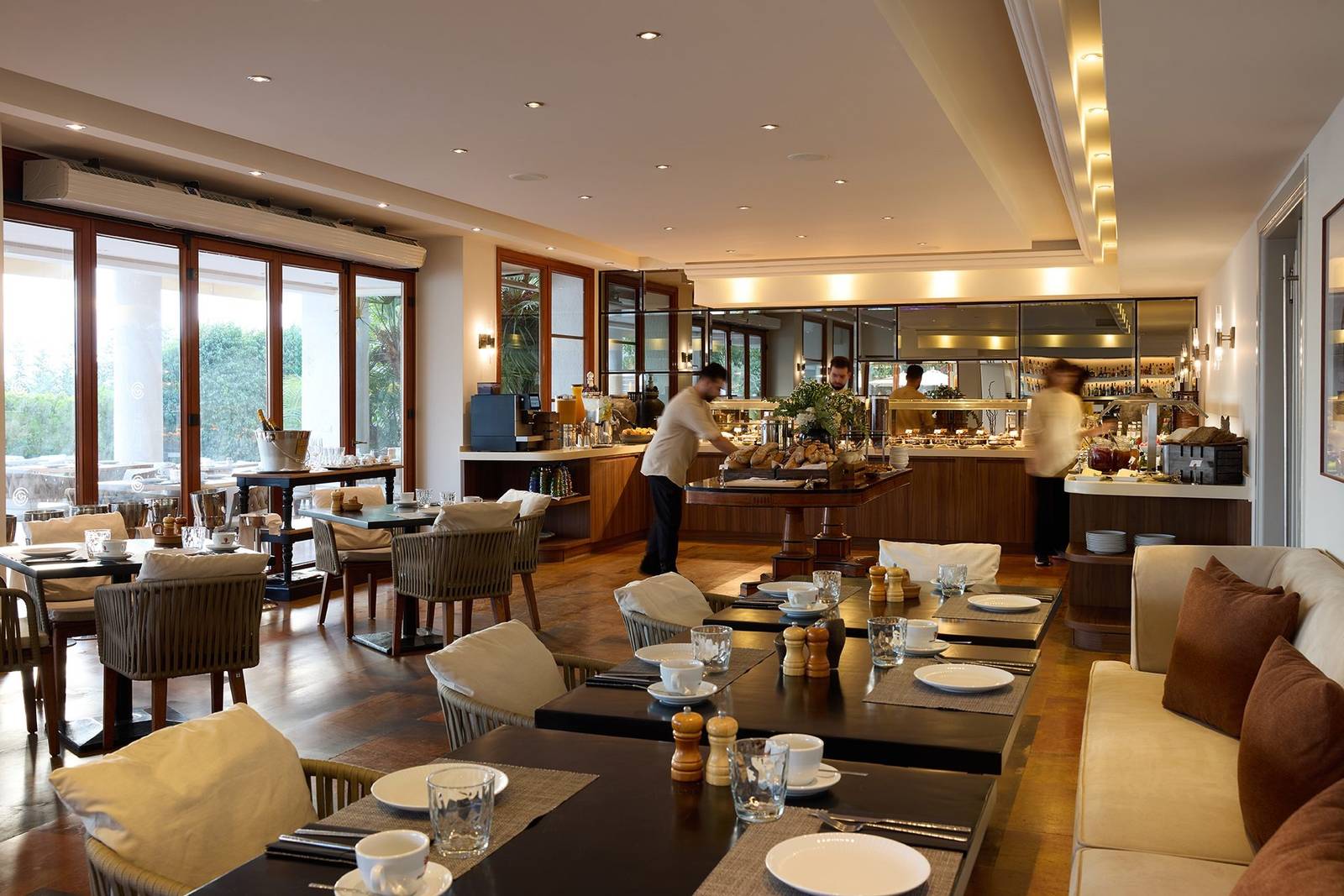 Elounda Gulf Villas Argo 餐廳室內
