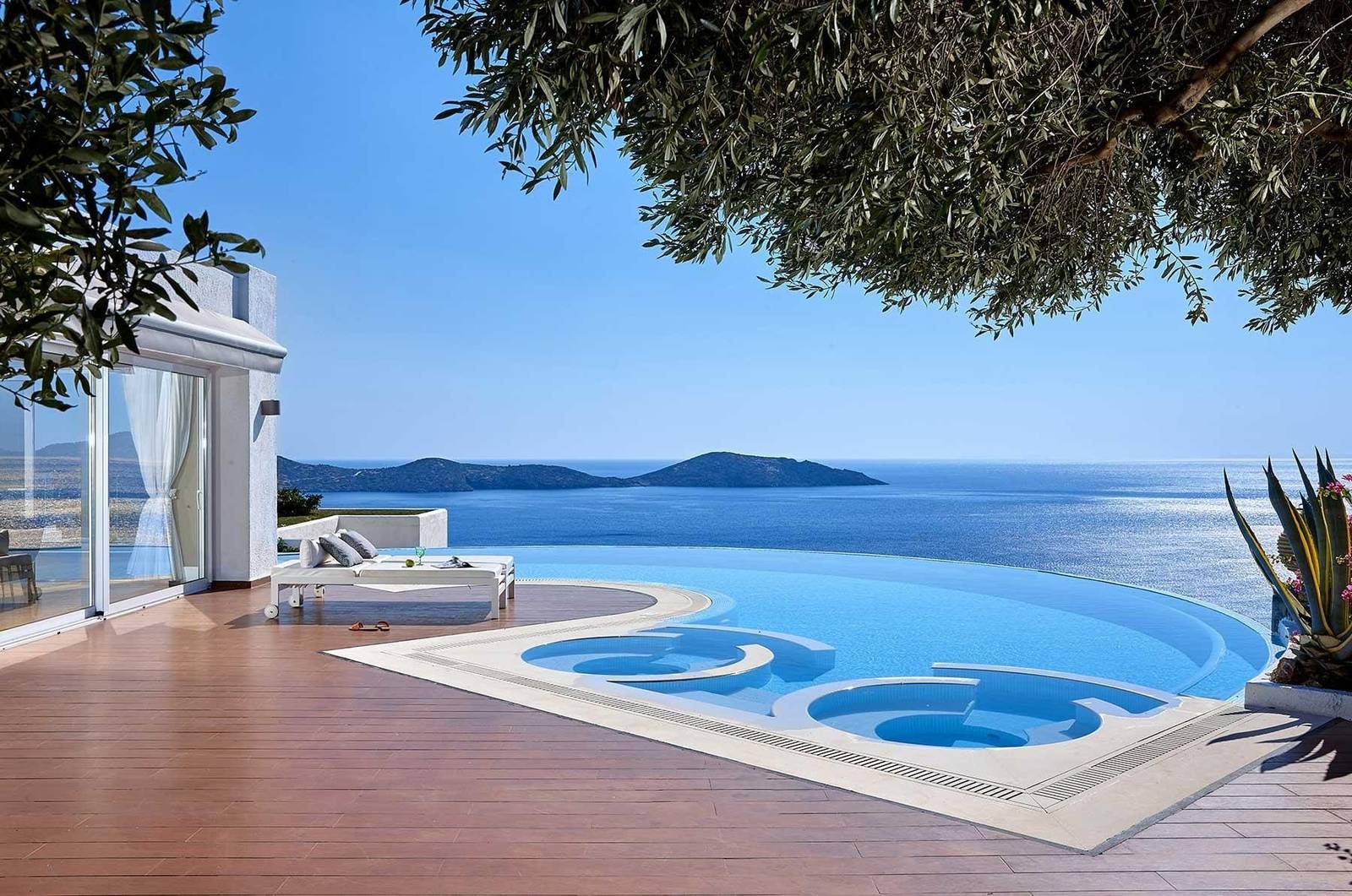 Elounda Gulf Villas 別墅私人泳池與按摩池