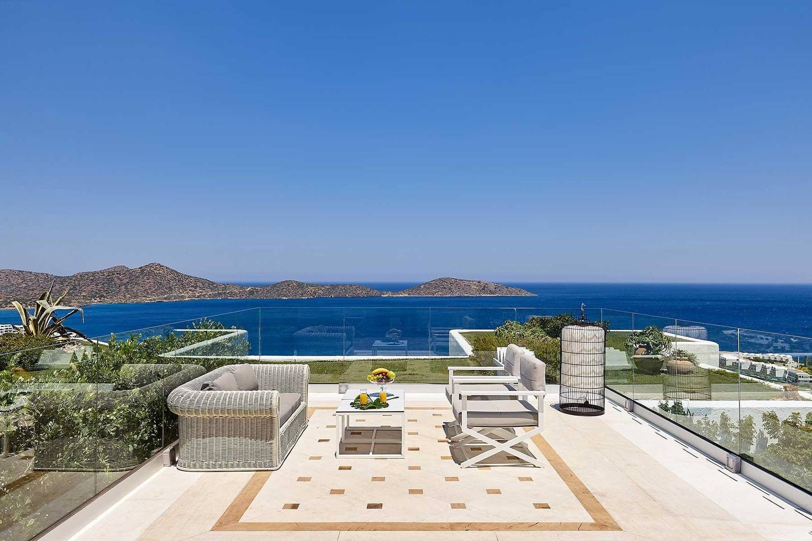 Elounda Gulf Villas 面海露台