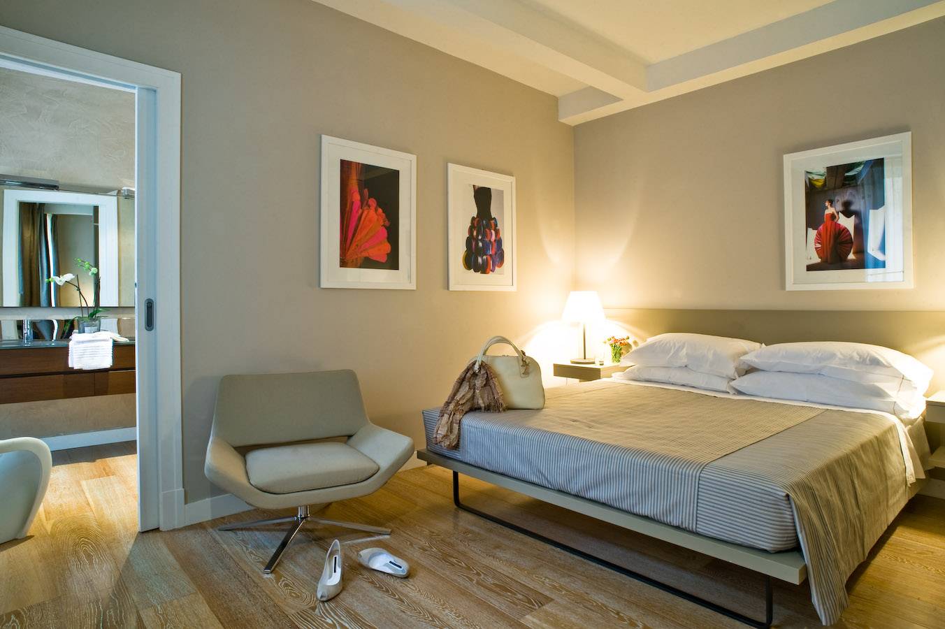 Escalus Luxury Suites Suite Fashion 臥室