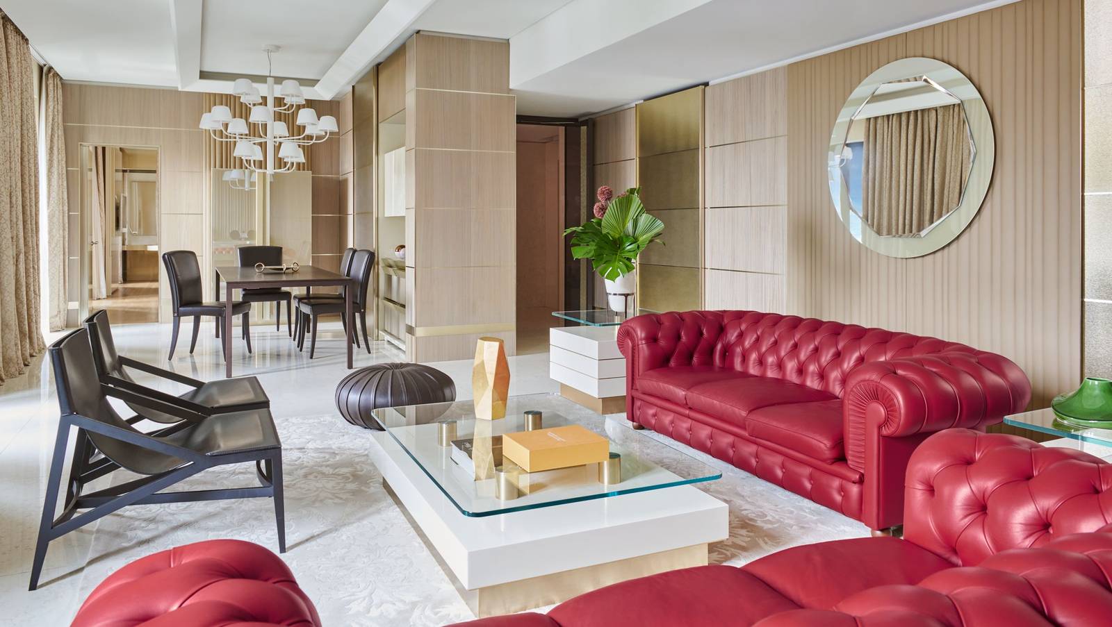 Excelsior Hotel Gallia Presidential Suite 客廳