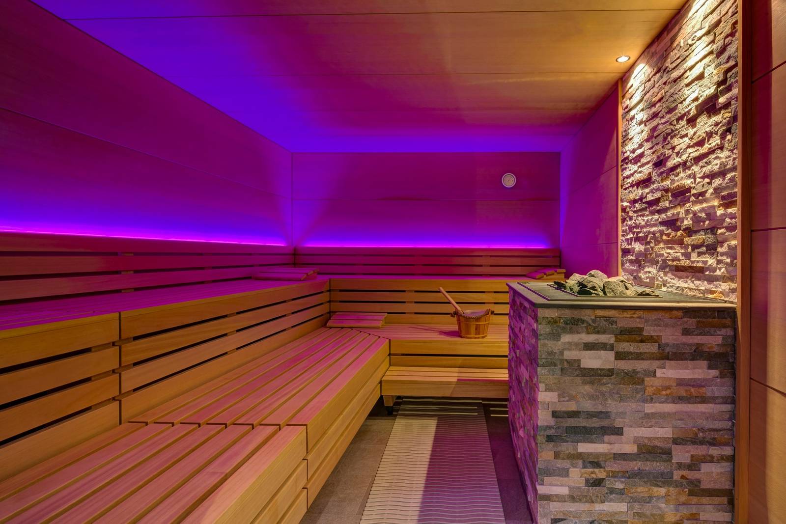 Montreux Palace Spa 桑拿室