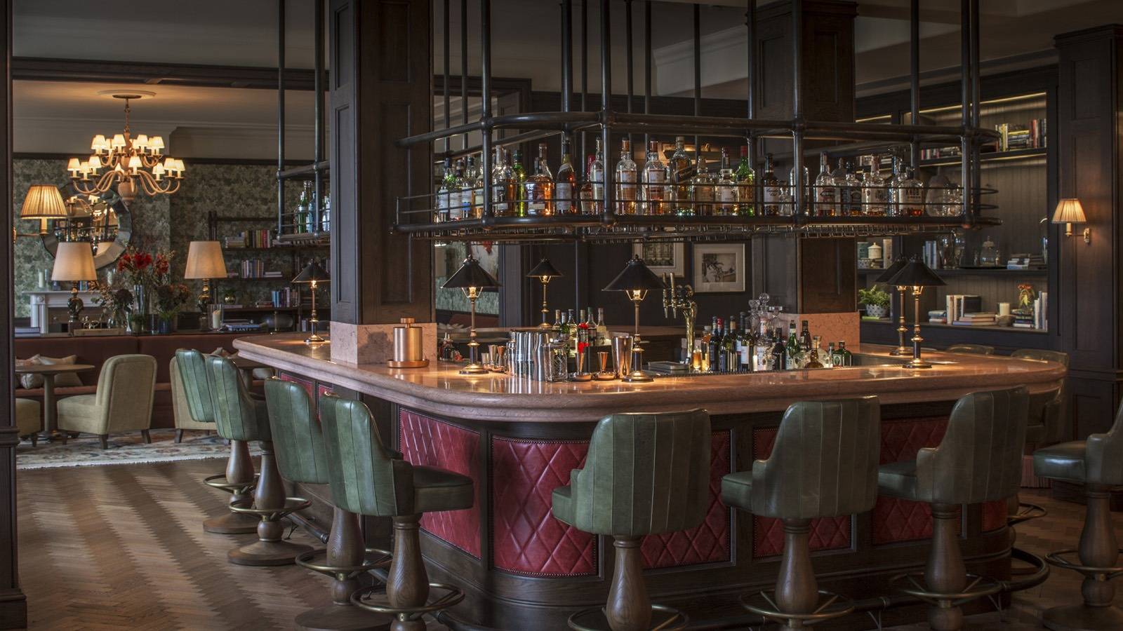 漢普郡四季酒店 The Library Bar 吧台