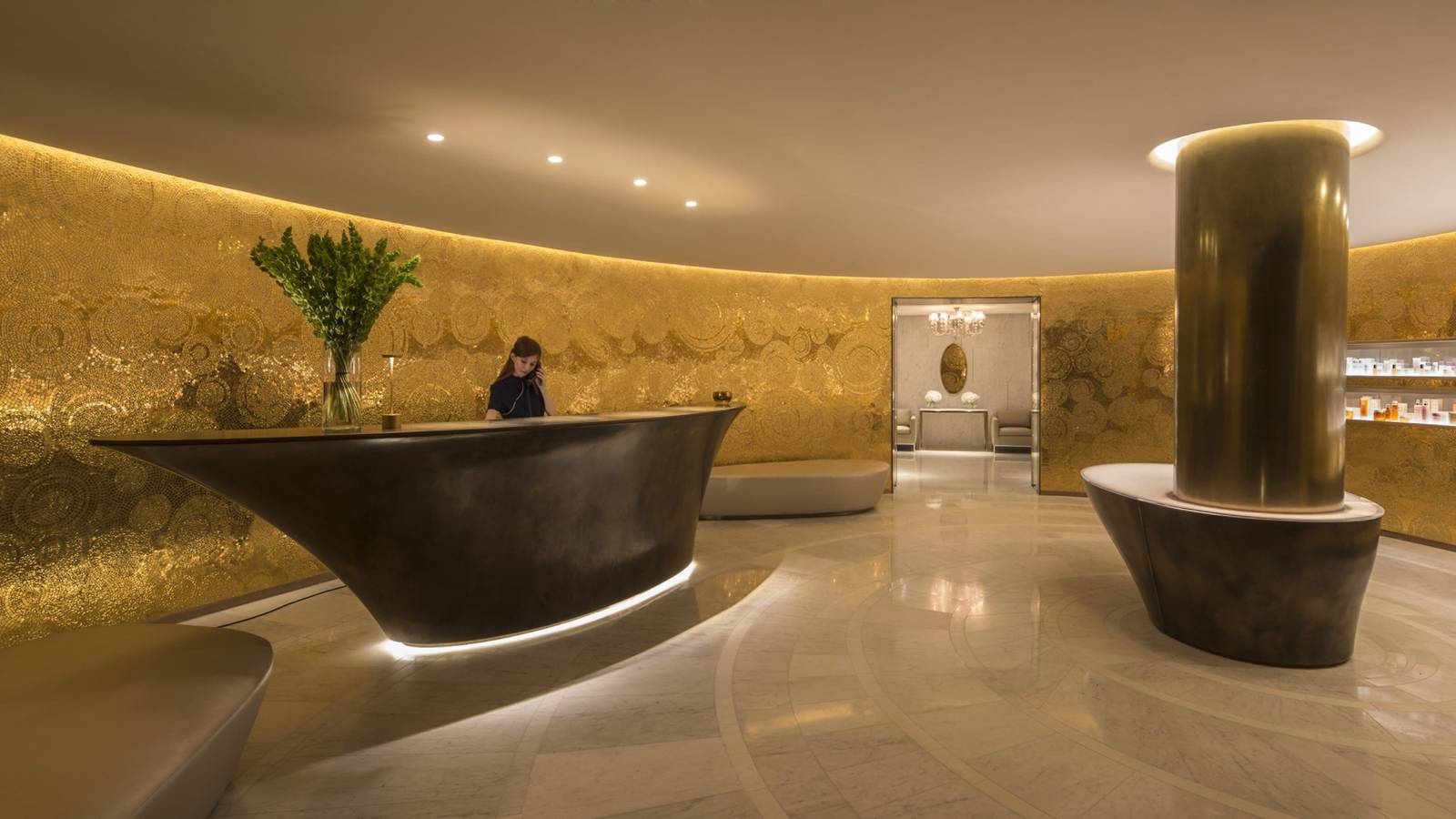 倫敦塔橋四季酒店 Spa 接待大廳