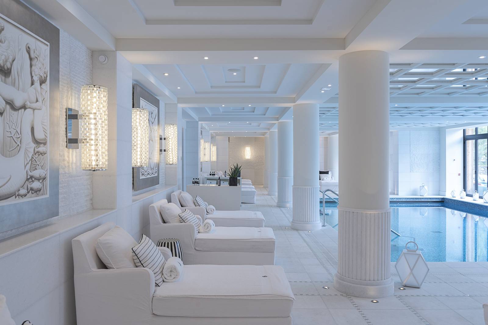 默熱沃四季度假酒店 Spa 休憩區