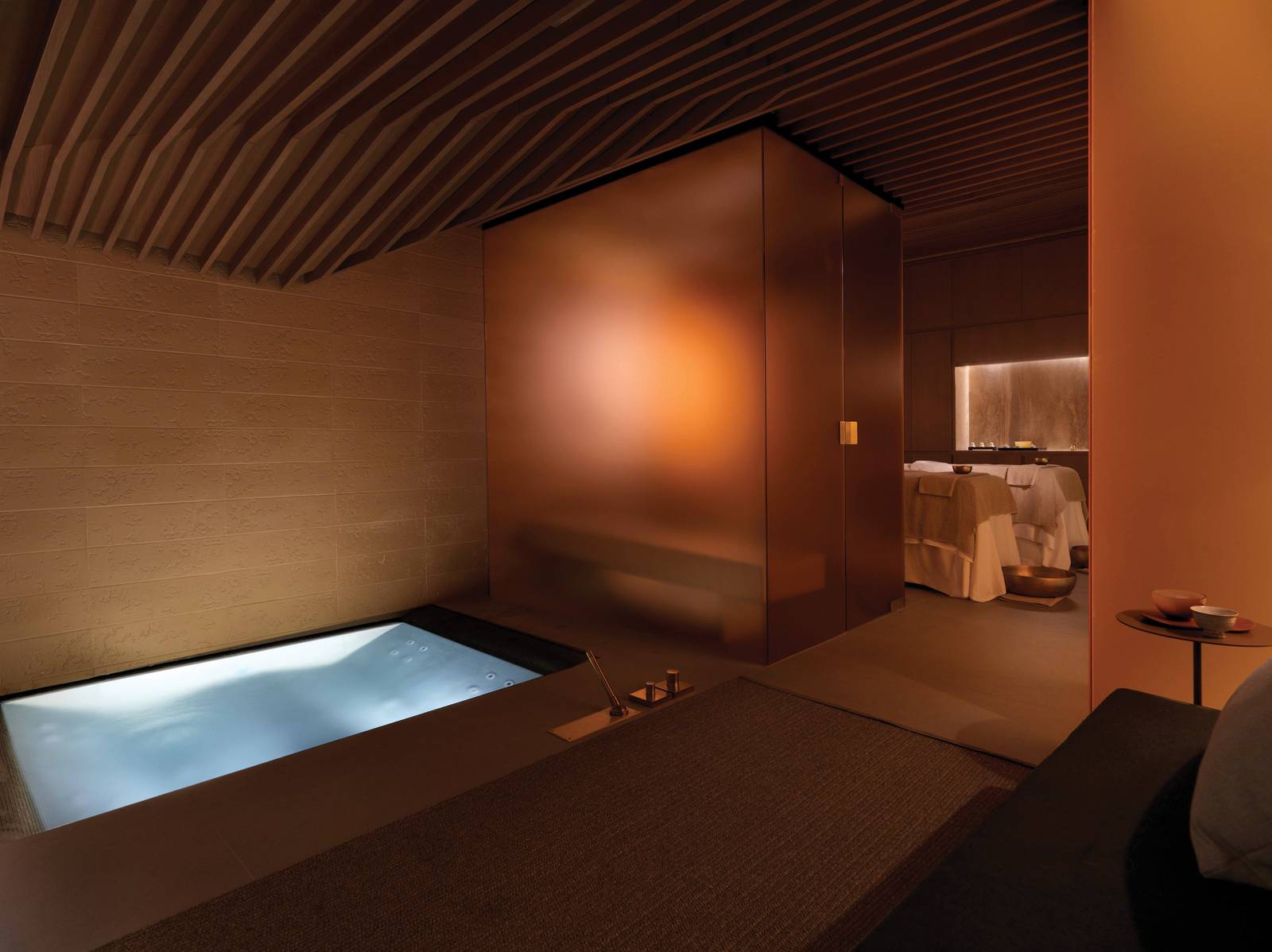 米蘭四季酒店 Spa Suite 私人按摩池
