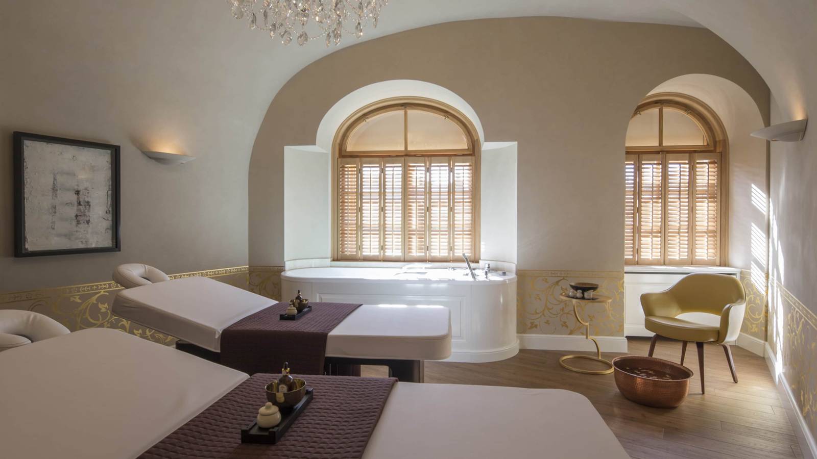 布拉格四季酒店 AVA Spa Vltava 雙人療程套房