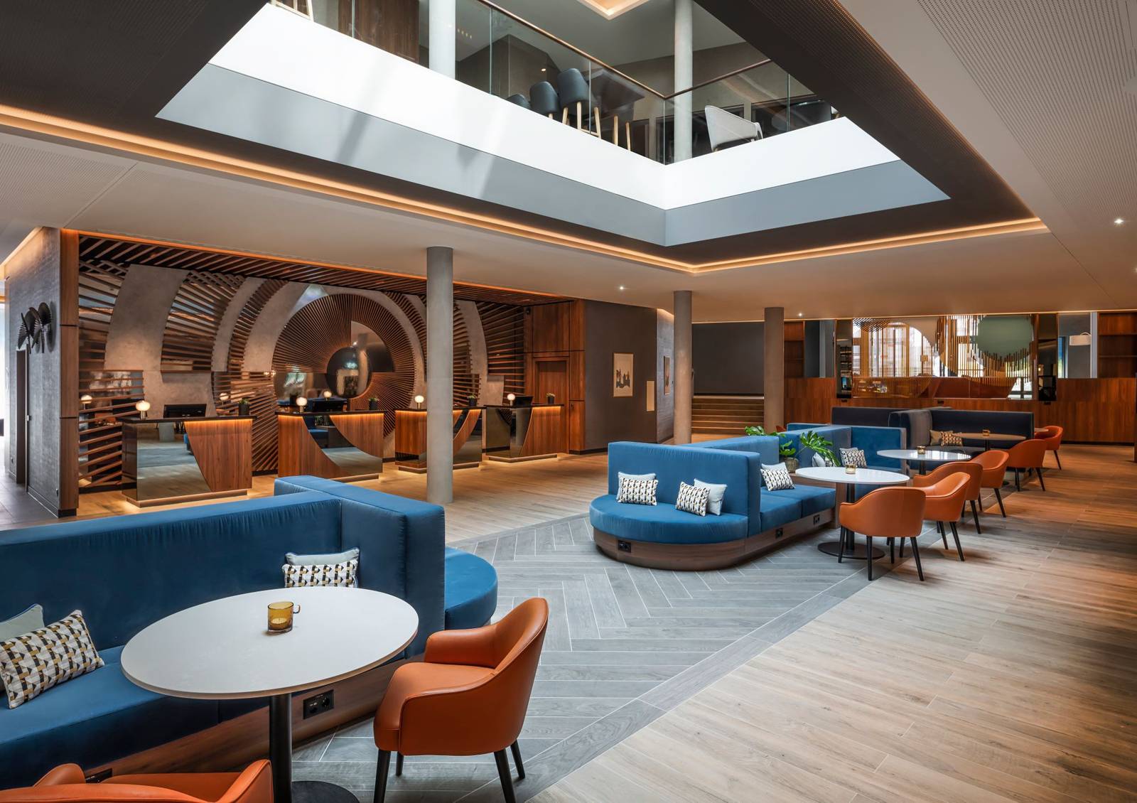 日內瓦萬豪酒店接待處與 Greatroom 大廳