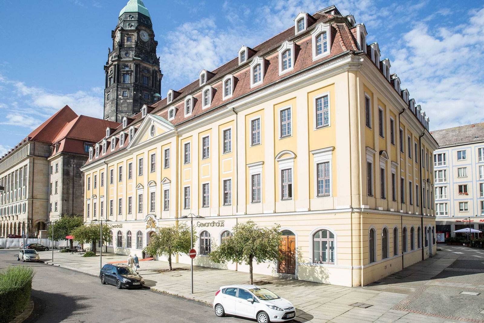 德勒斯登 Gewandhaus Dresden 十八世紀巴洛克建築外觀
