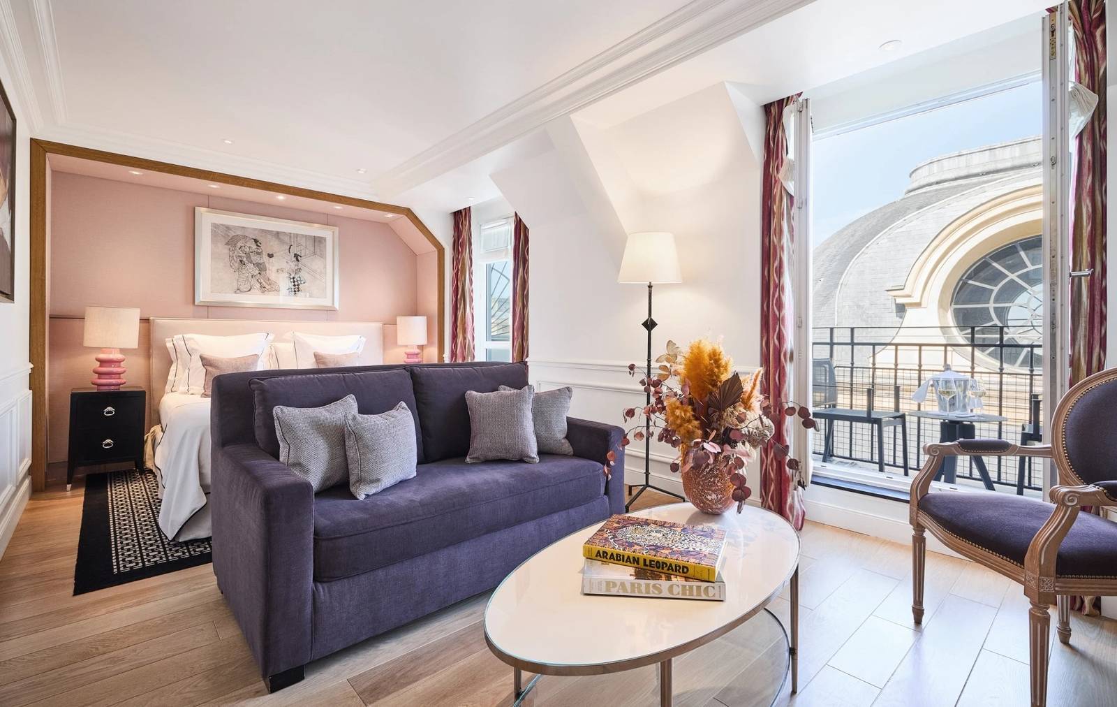 Grand Hôtel du Palais Royal 陽台 Junior Suite
