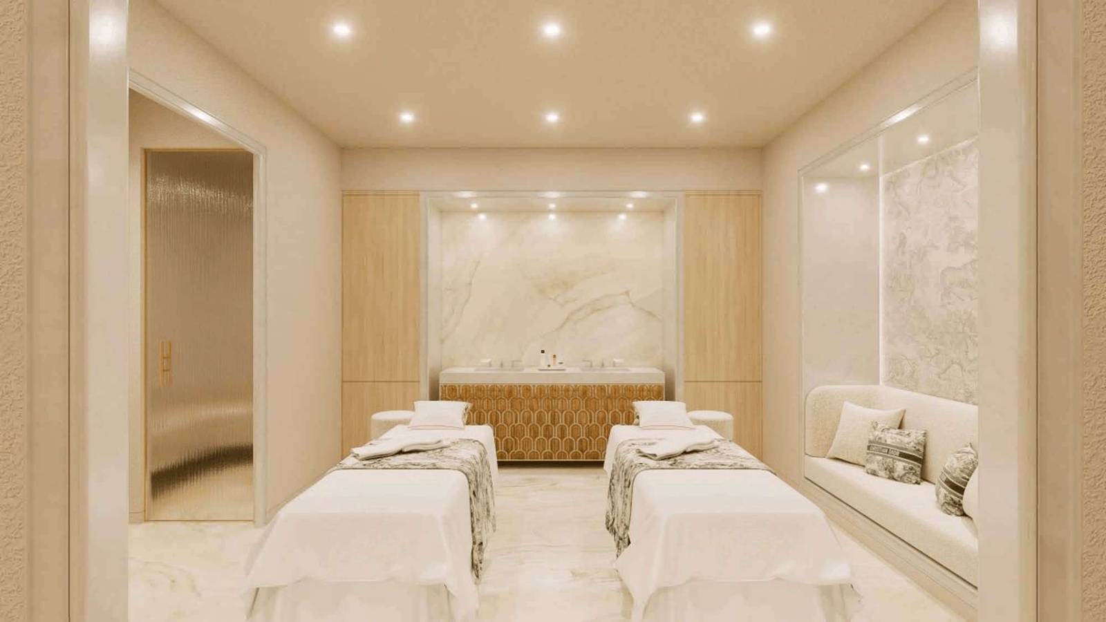 Grand Hotel Timeo Dior Spa 療程室