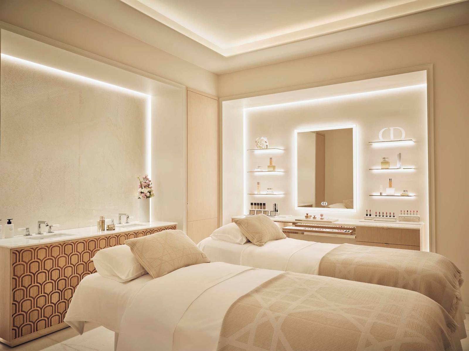 Grand Hotel Timeo Dior Spa 雙人療程室