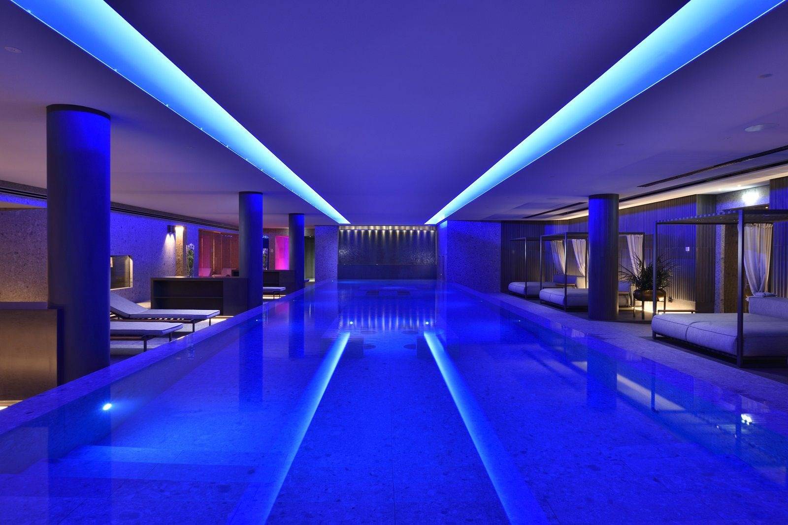 Grand Hotel Victoria ERRE Spa 室內溫水泳池