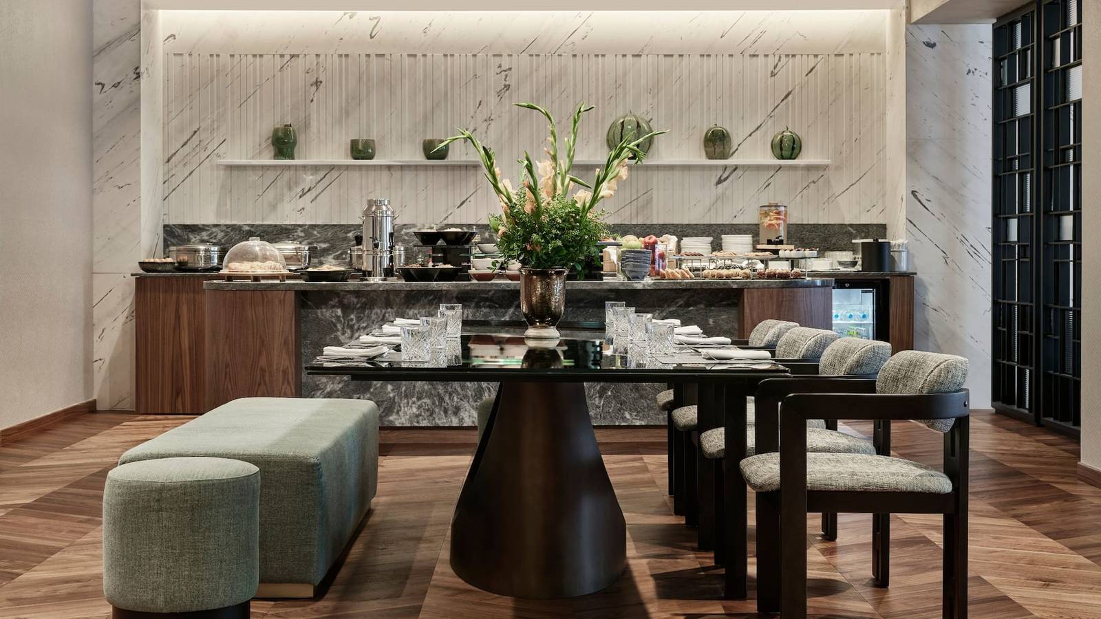 雅典君悅酒店 Grand Club Lounge 用餐區