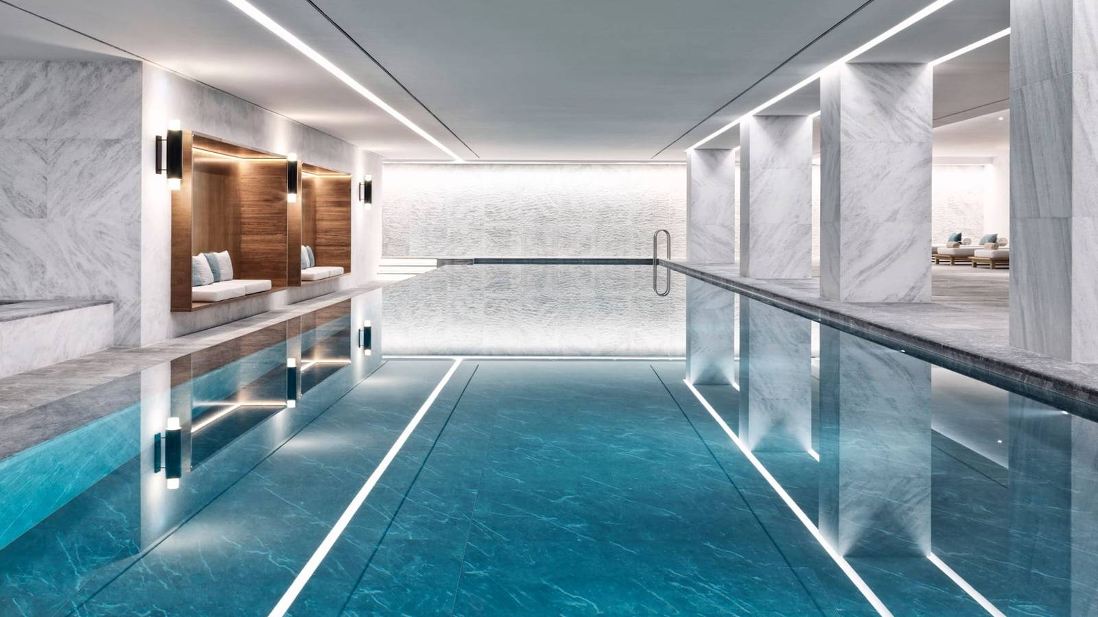 雅典君悅酒店 Aegeo Spa 25 公尺室內泳池