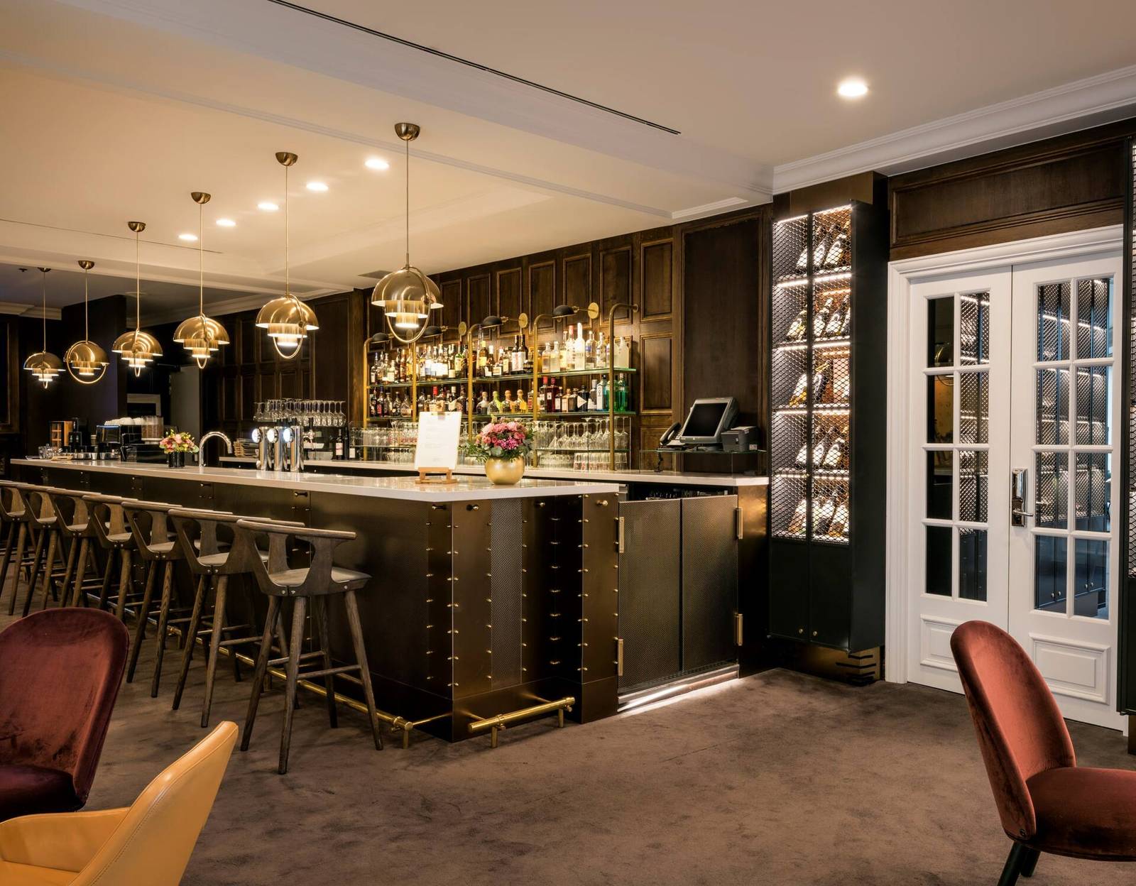 布魯塞爾大廣場希爾頓酒店 Sentro Bar 吧台