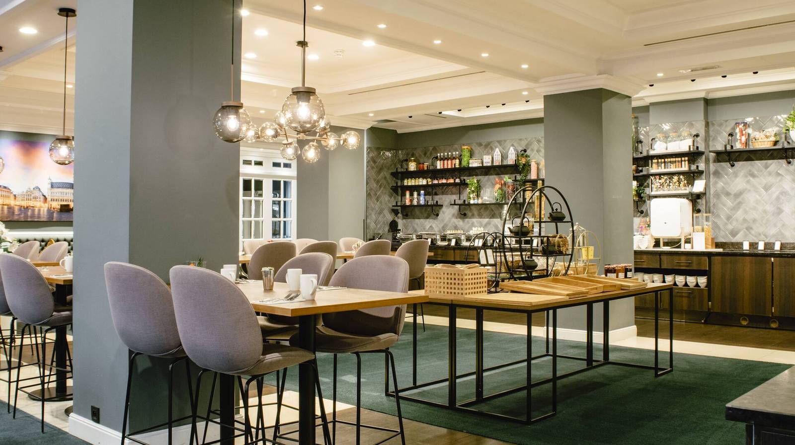 布魯塞爾大廣場希爾頓酒店 The Grand Place 早餐廳