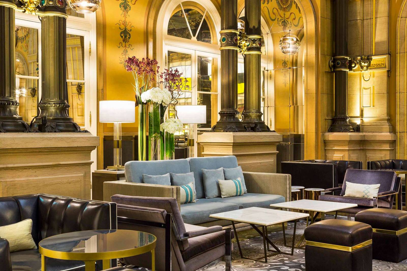 巴黎歌劇院希爾頓酒店 Le Grand Salon 沙發區