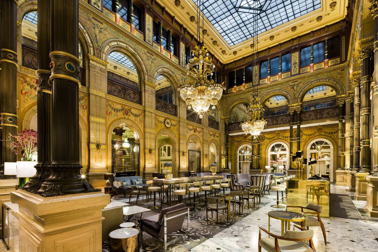 巴黎歌劇院希爾頓酒店 Le Grand Salon 挑高沙龍
