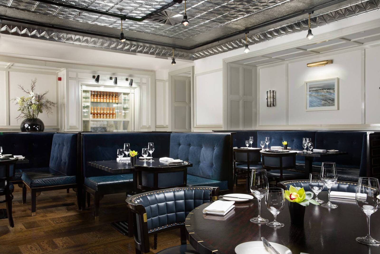布拉格希爾頓老城酒店 Zinc Restaurant 用餐區