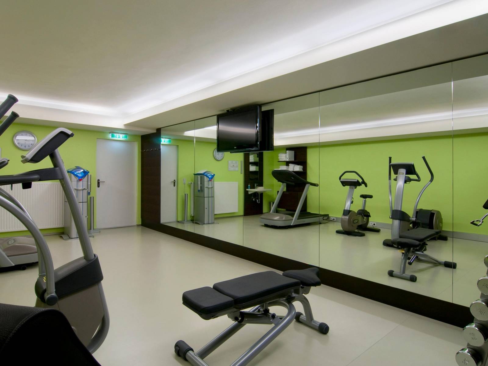 Holiday Inn Salzburg City 小型健身房