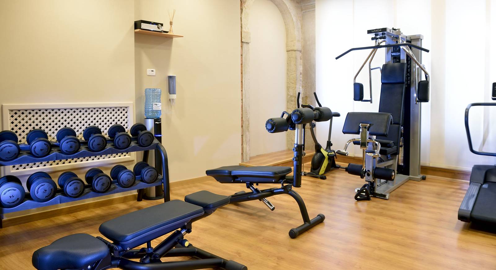 威尼斯 Hotel Ai Reali Technogym 健身房