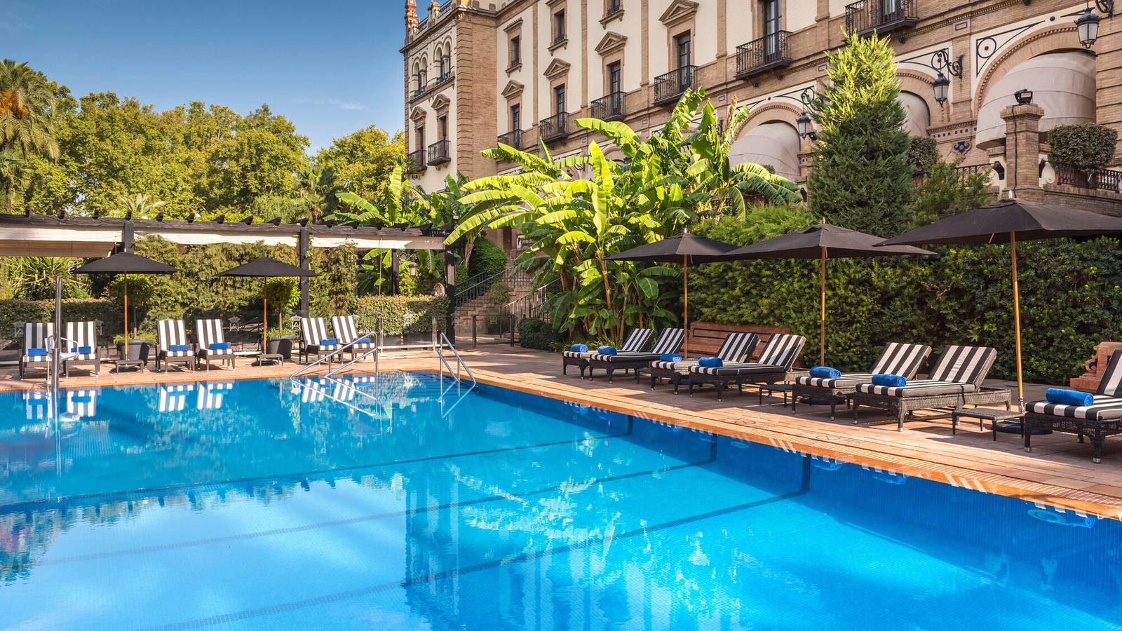 Hotel Alfonso XIII 花園戶外泳池