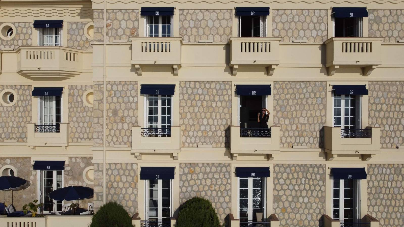 Hotel Belles Rives 裝飾藝術風格建築立面