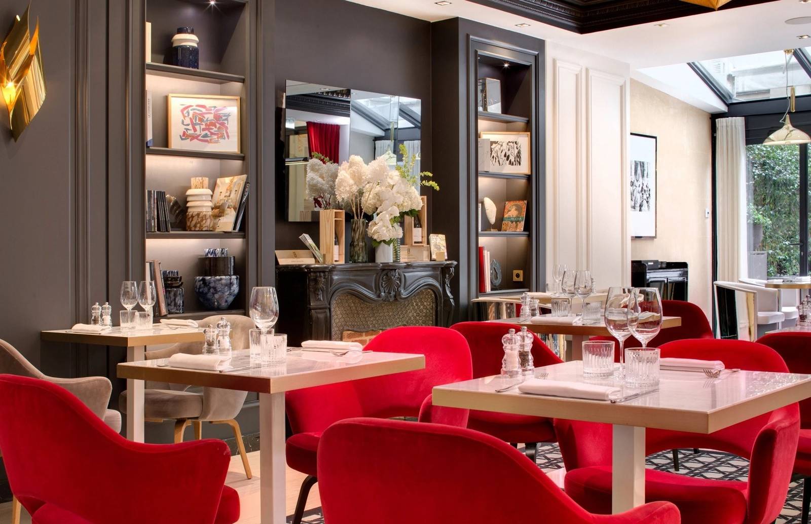 巴黎 Hotel Bowmann 99 Haussmann 餐廳用餐區