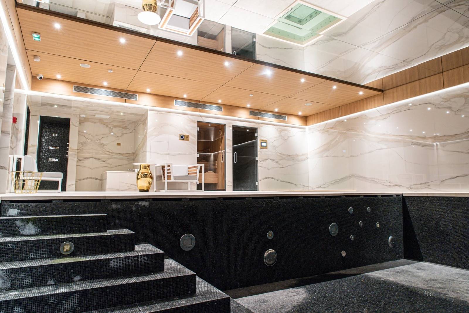 巴黎 Hotel Bowmann Terraké Spa 室內溫水泳池