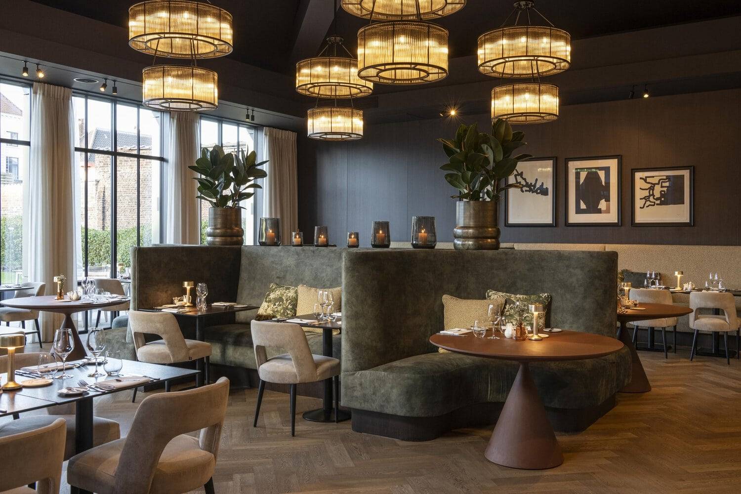 Hotel Dukes' Palace Restaurant Julien 用餐區
