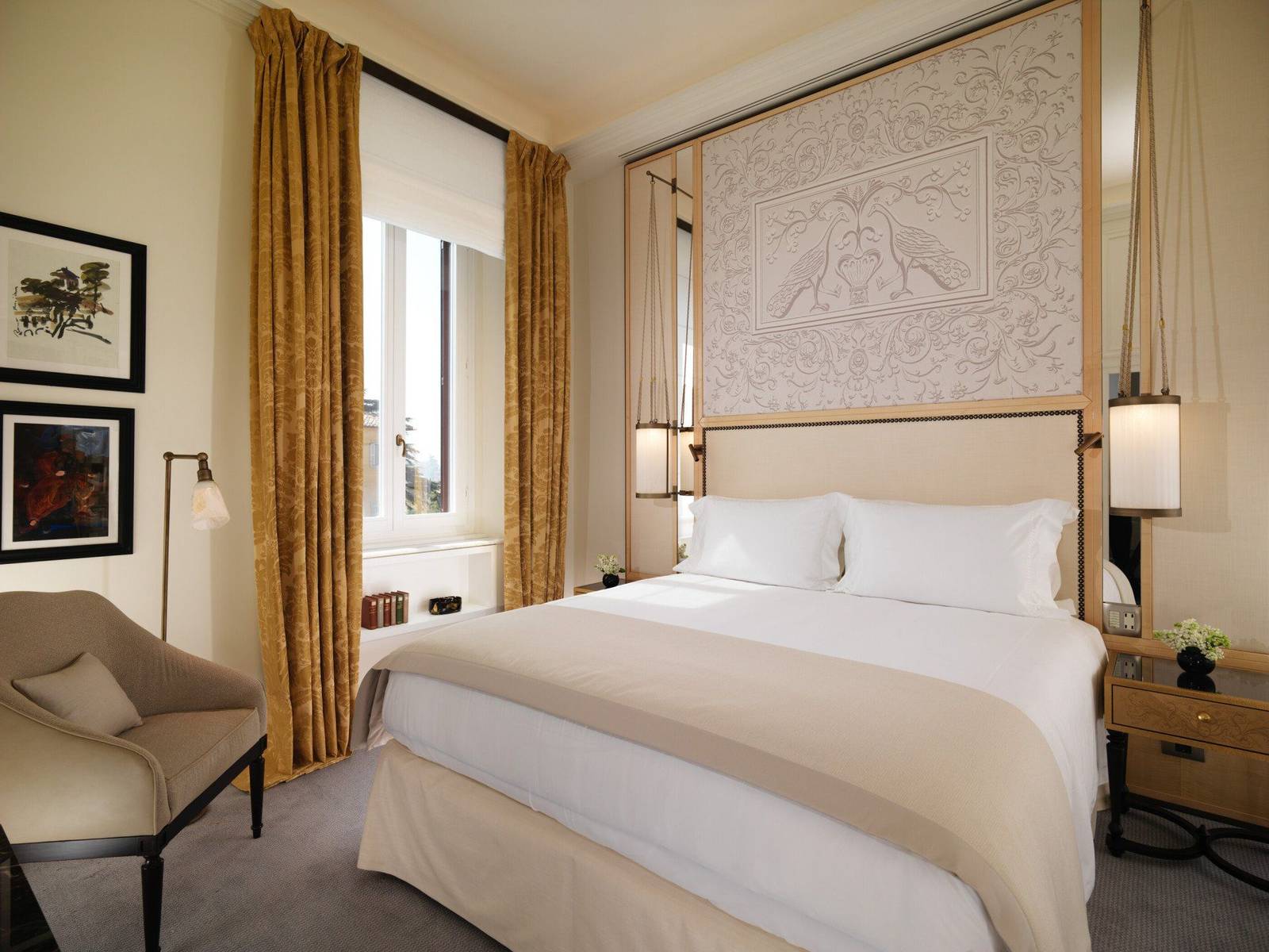 羅馬伊甸酒店 Classic Room with View 客房