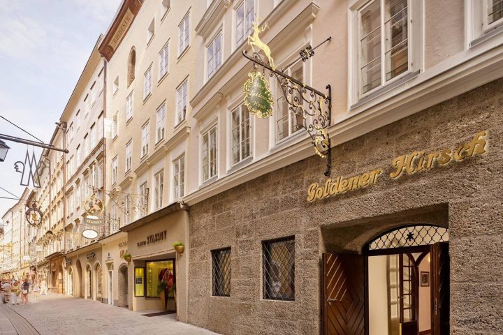 薩爾斯堡 Hotel Goldener Hirsch