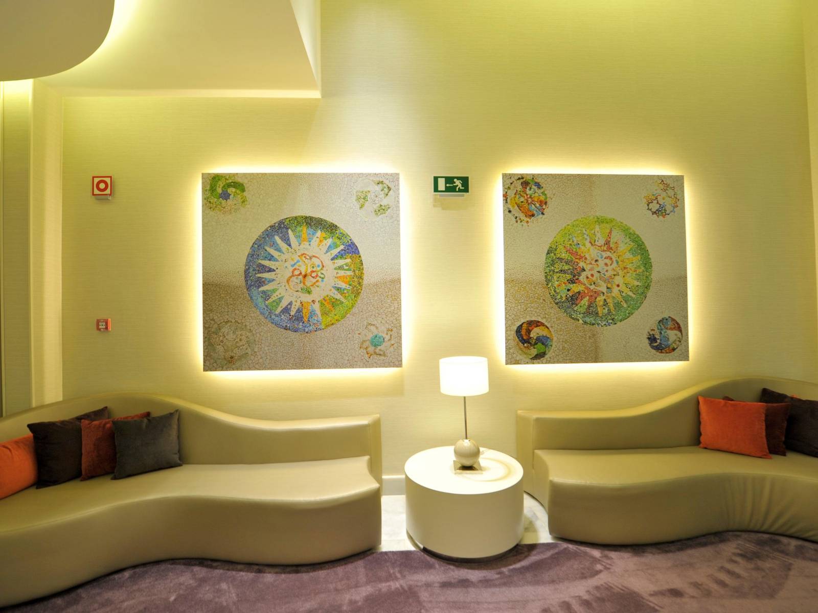 巴塞隆納 Hotel Indigo 大廳休息區