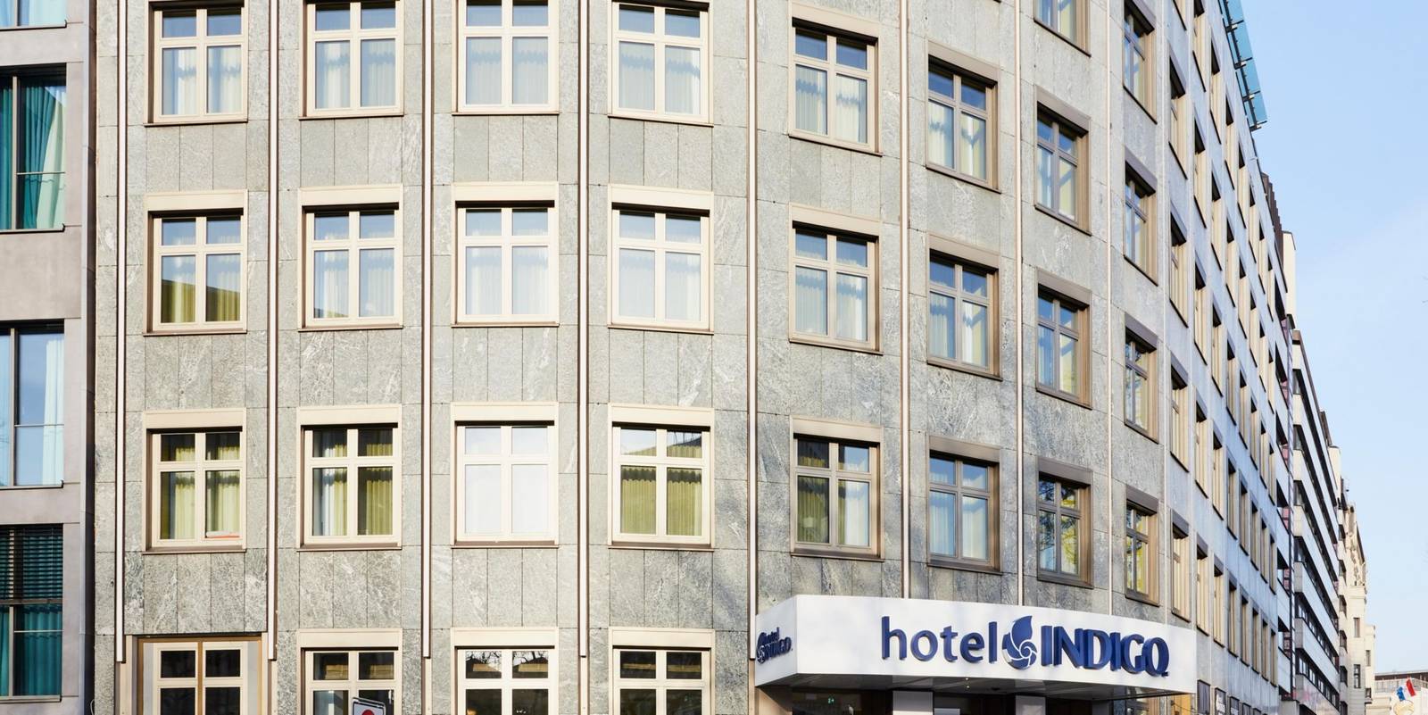 柏林 Hotel Indigo Berlin - Ku'damm 面向 Hardenbergstrasse 的入口