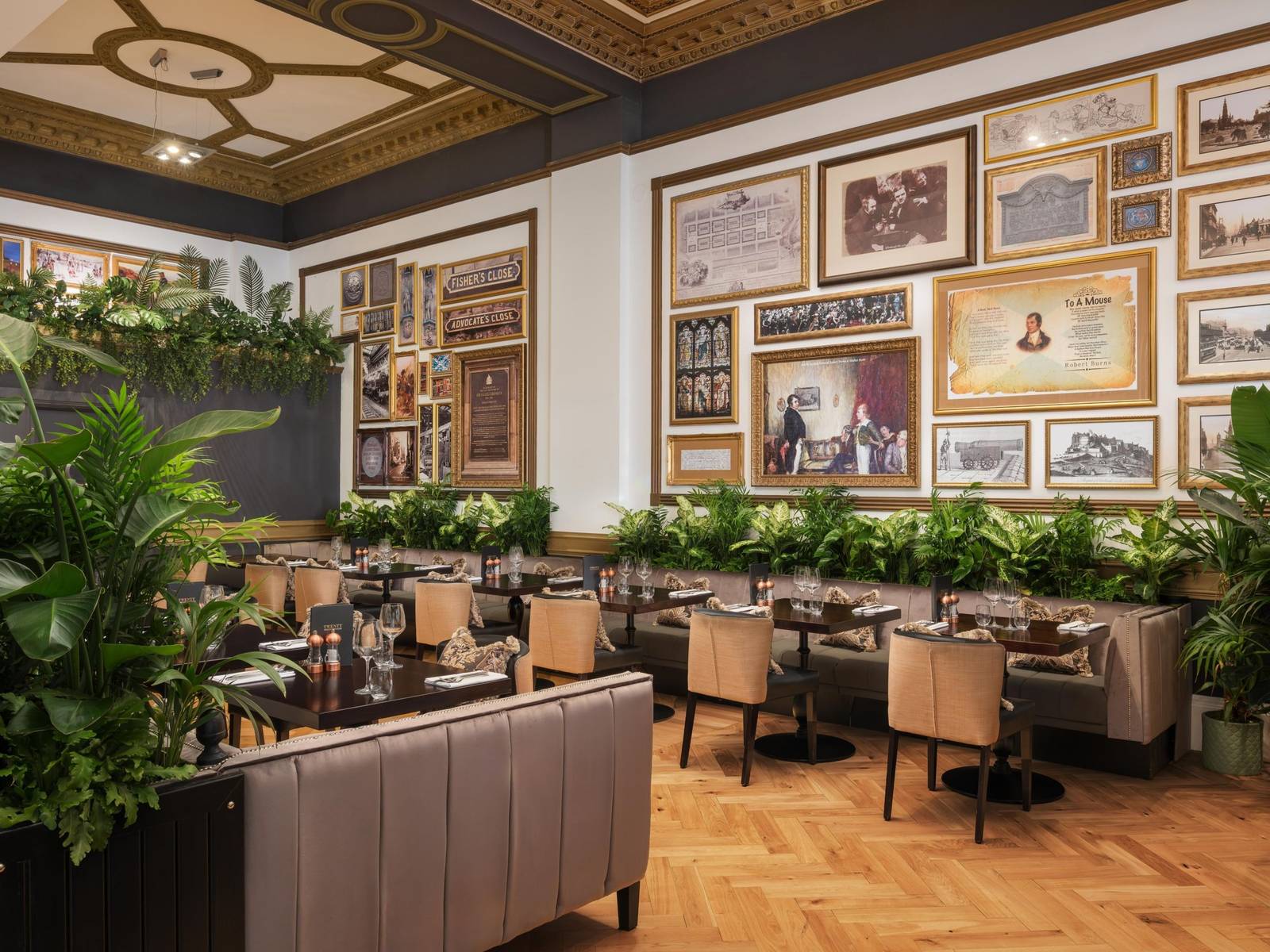 愛丁堡 Hotel Indigo Twenty Princes Street 餐廳用餐區