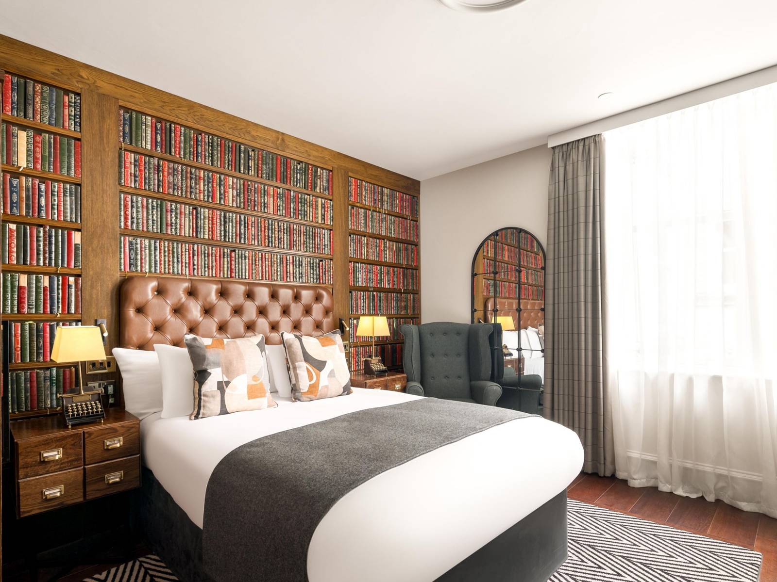 愛丁堡 Hotel Indigo Queen Standard 客房