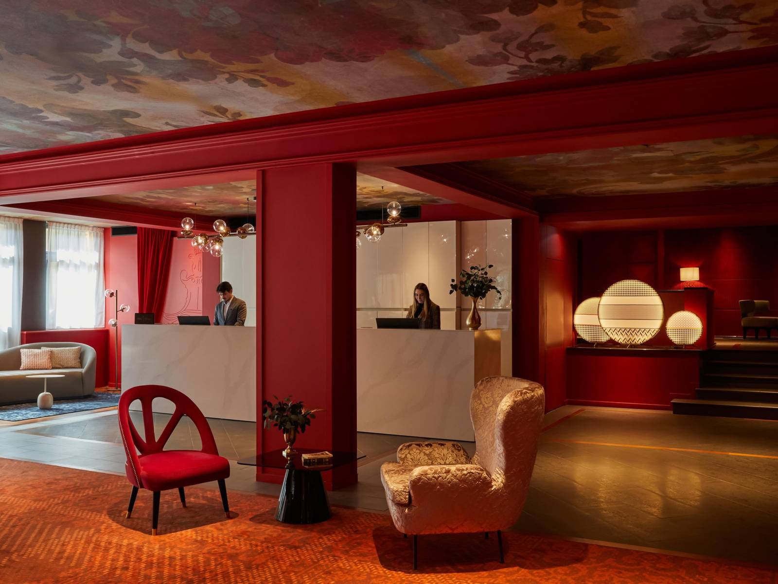 佛羅倫斯 Hotel Indigo Florence 大廳