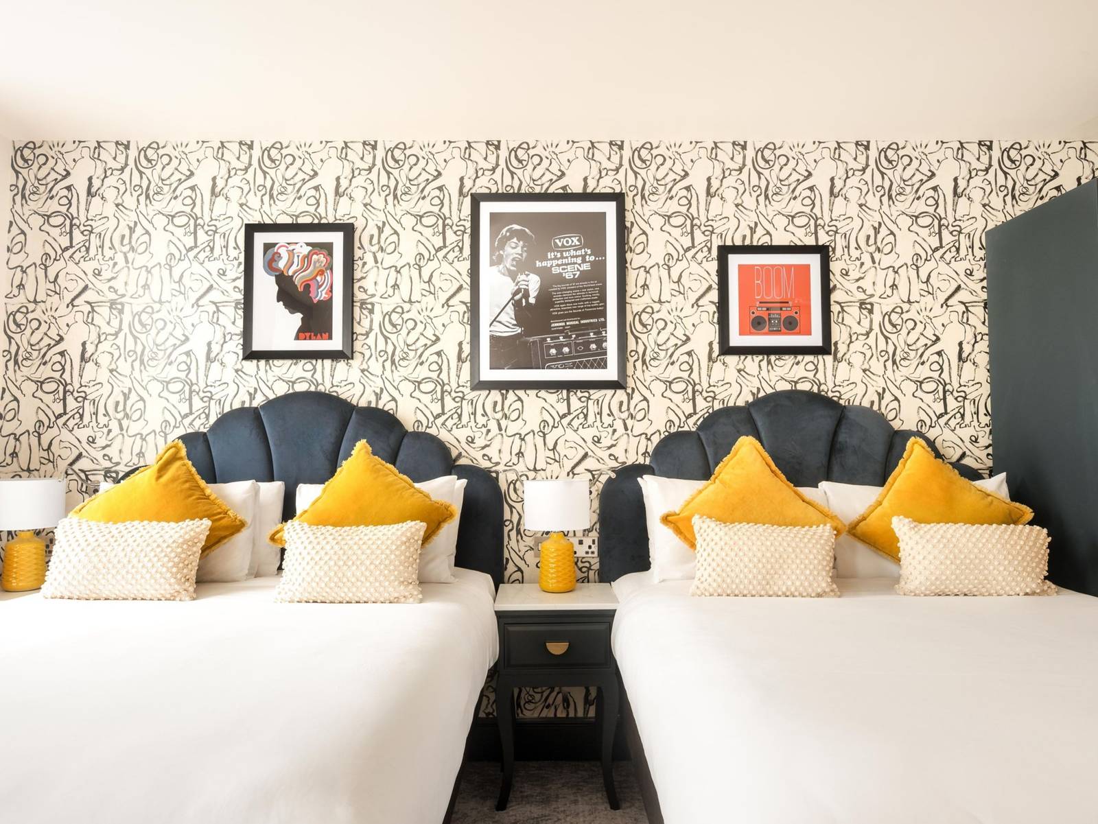 Hotel Indigo London - Kensington 音樂主題雙床房