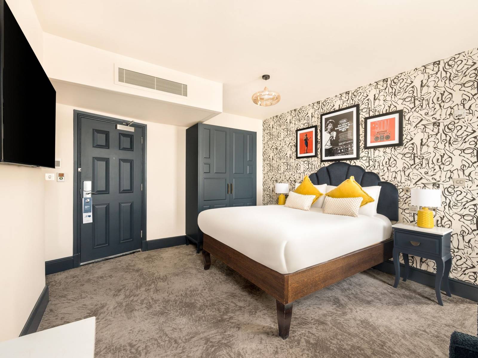 Hotel Indigo London - Kensington 音樂主題大床房