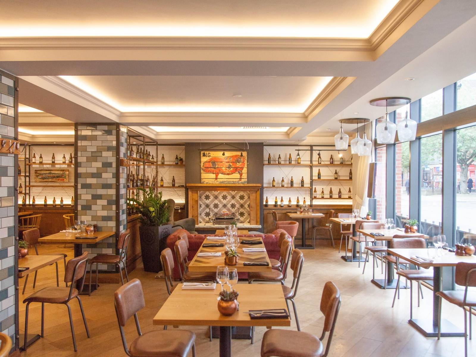 約克 Hotel Indigo York No.88 Walmgate 用餐區