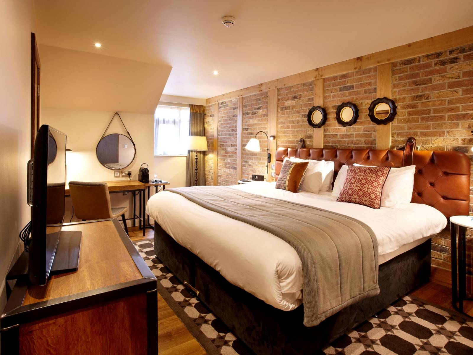 約克 Hotel Indigo York Premium 大床房