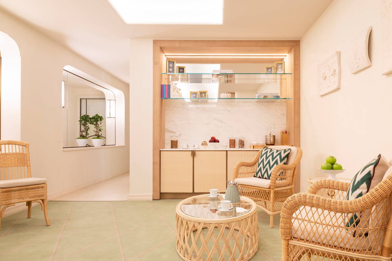 Hotel La Palma Spa 接待休憩區