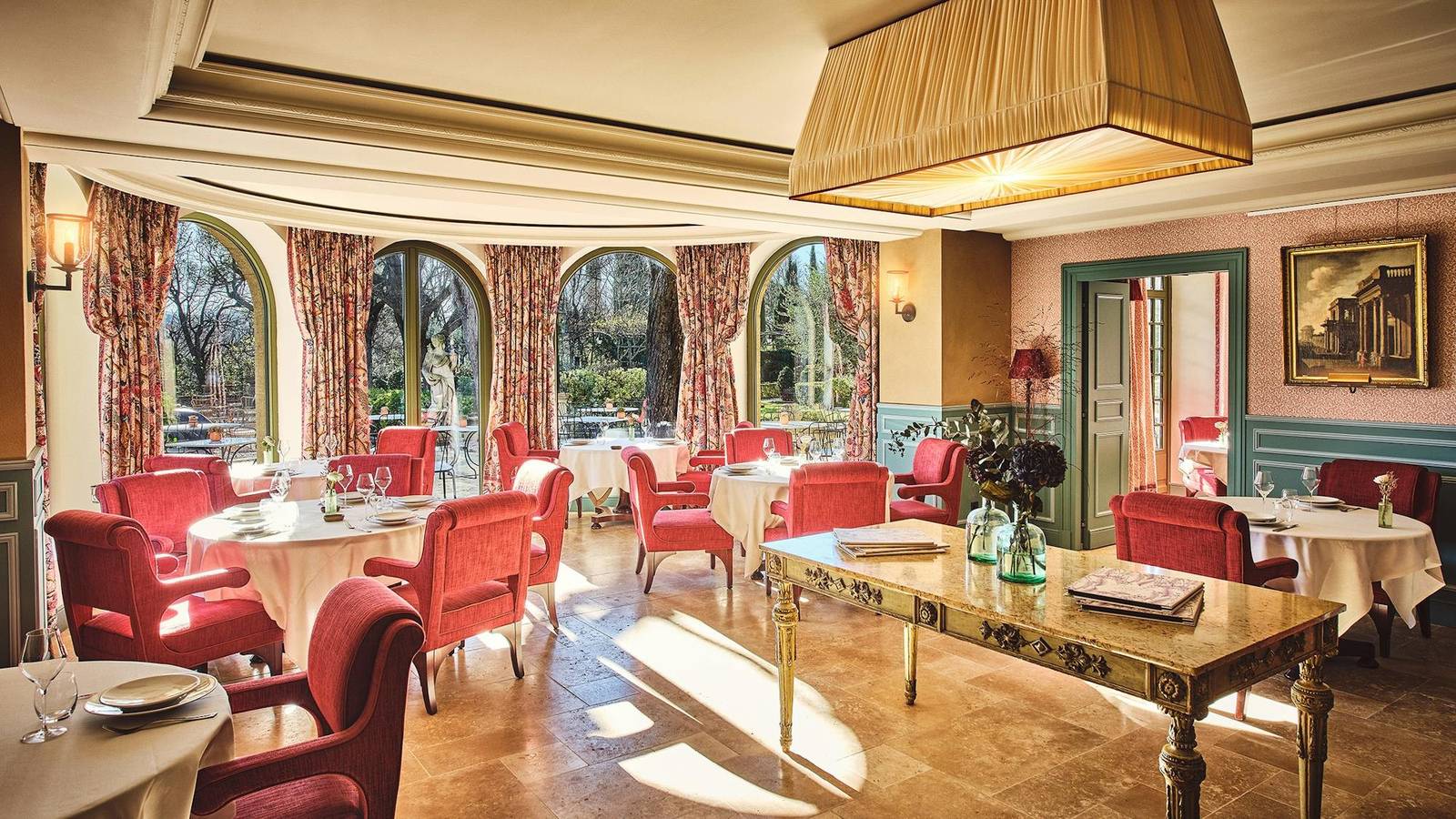 La Table du Pigonnet 餐廳用餐室
