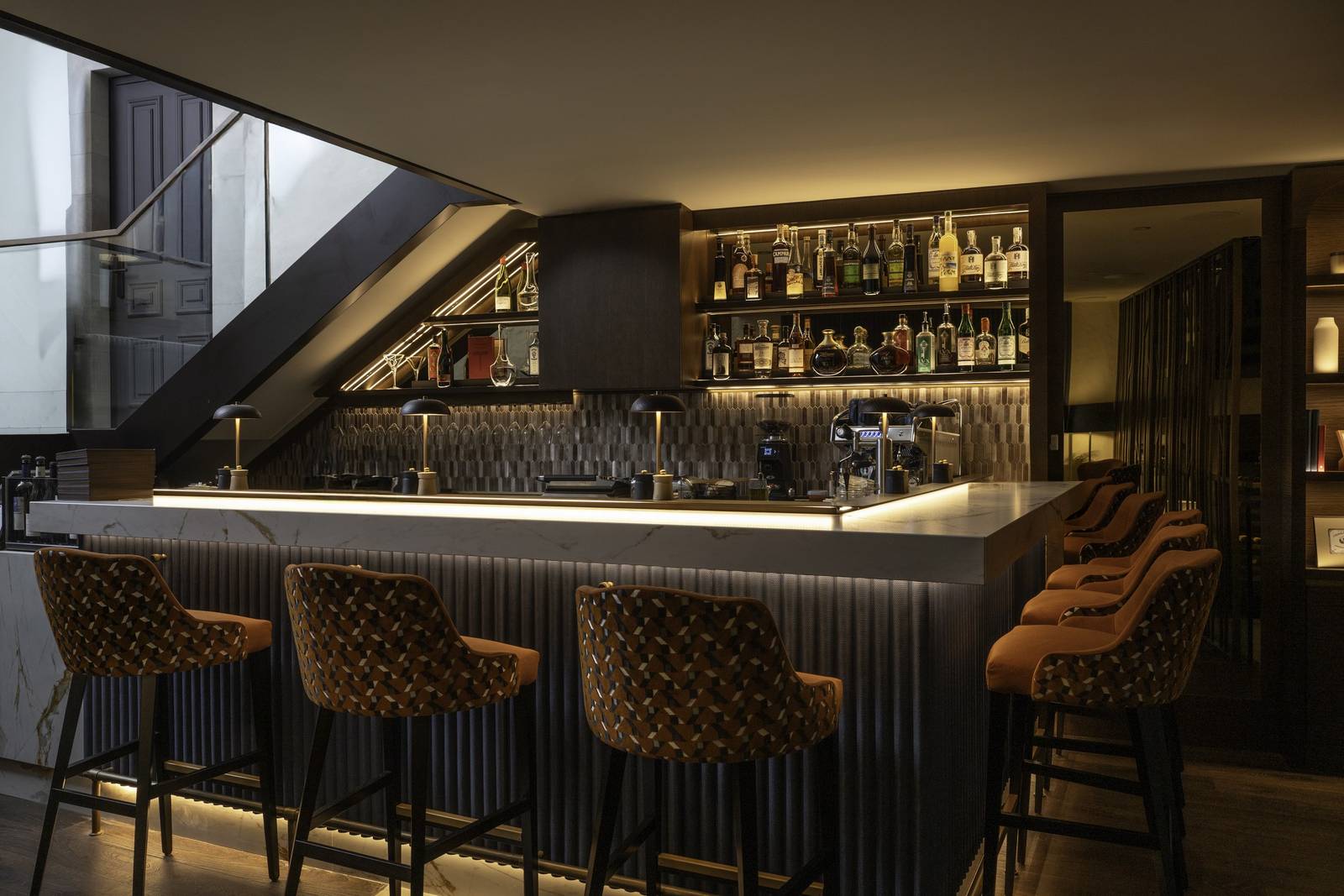 Les Armures Wine Bar 吧台