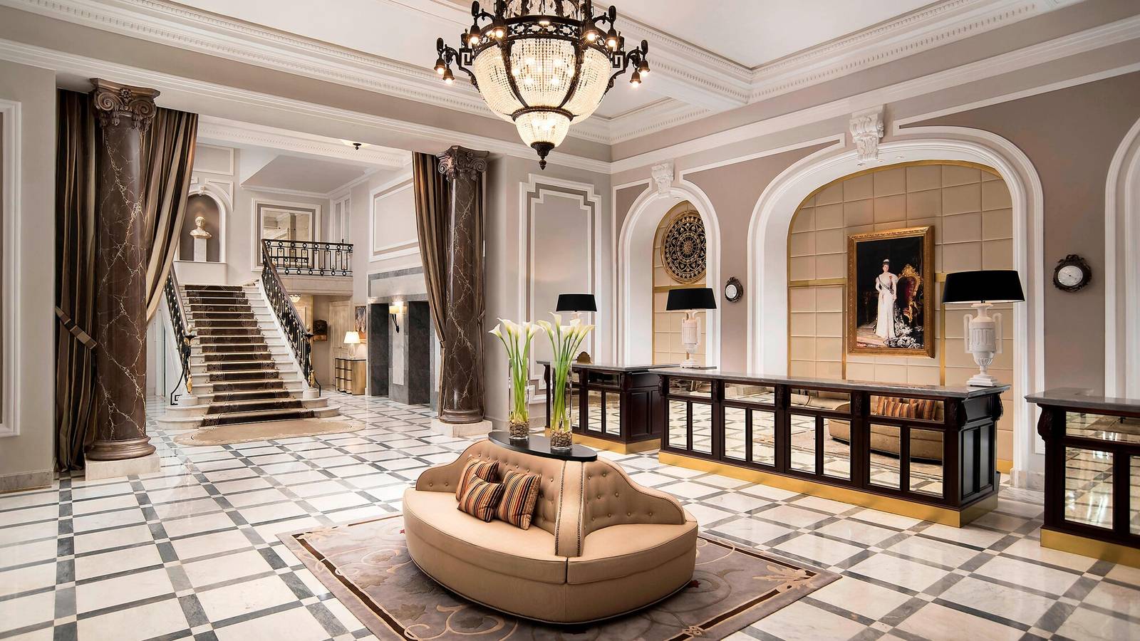 Hotel Maria Cristina 大廳