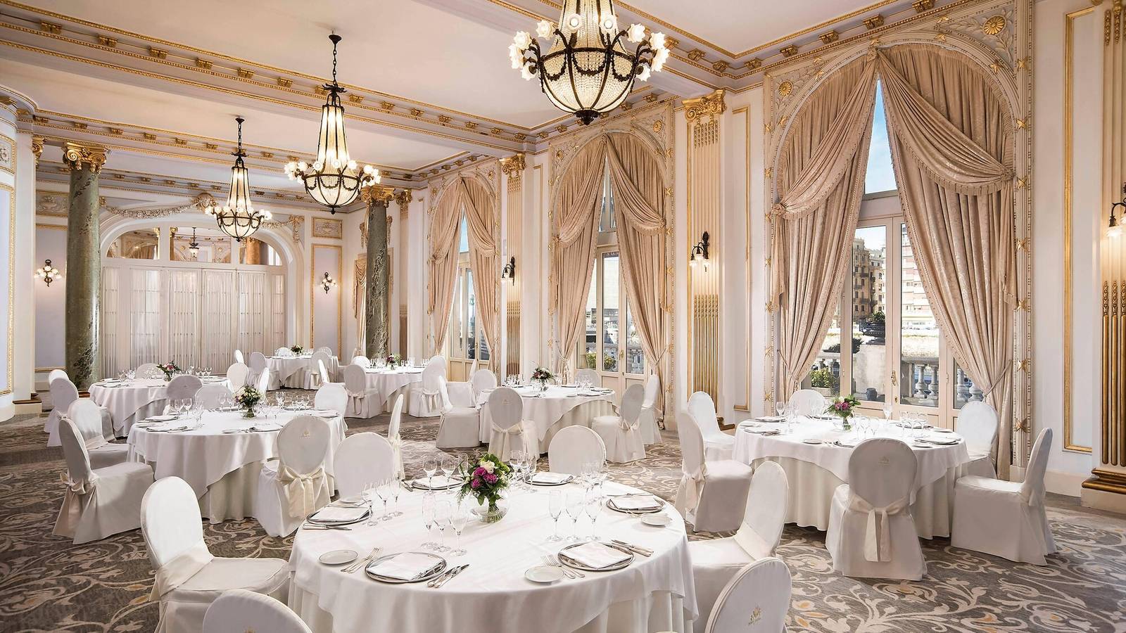 Hotel Maria Cristina Ibaia 宴會廳