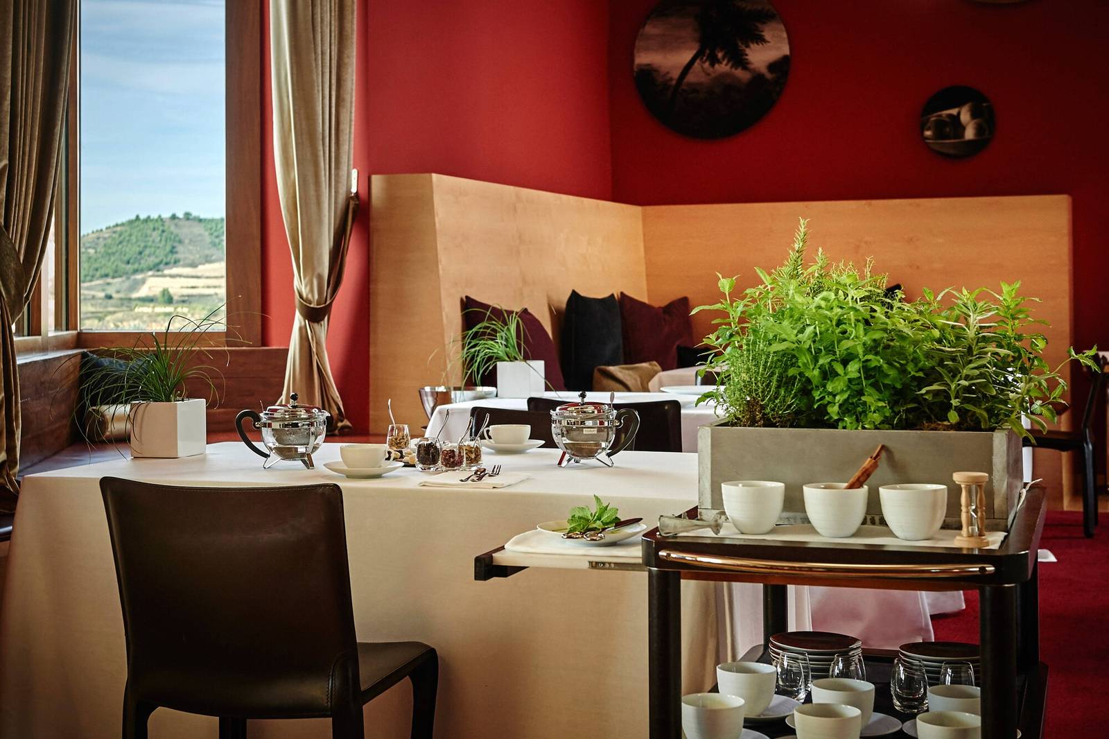 Restaurante Marqués de Riscal 餐廳用餐區
