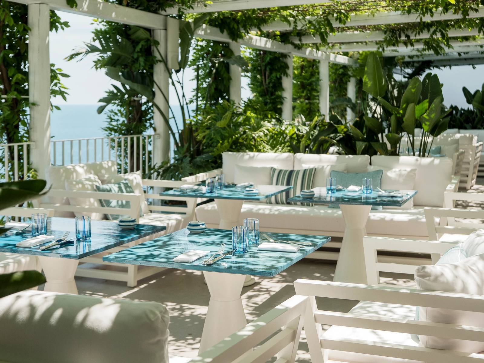 Hotel Miramalfi Azur Lounge Bar 海景露台