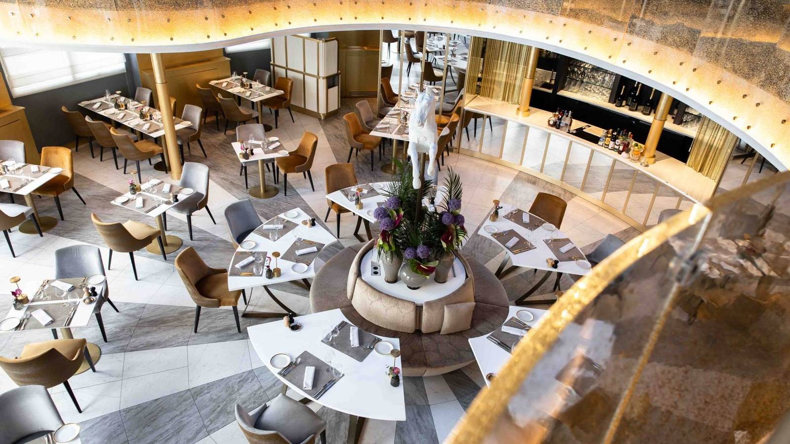 Le Negresco  La Rotonde 旋轉木馬餐廳